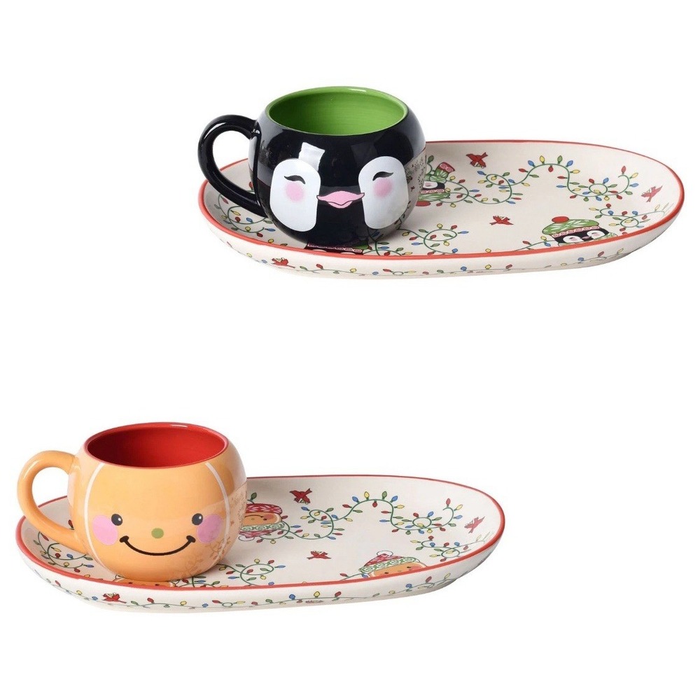 Temptations Special Edition Seasonal‎ Soup and Sandwich Sets Gingerman & Penguin